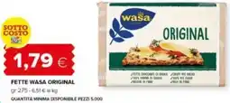 Tigre Fette wasa original offerta