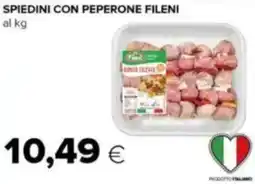 Tigre Spiedini con peperone fileni offerta