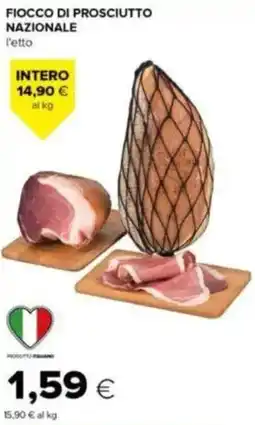 Tigre Fiocco di prosciutto nazionale offerta