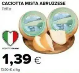Tigre Caciotta mista abruzzese offerta