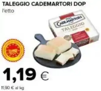 Tigre Taleggio cademartori dop offerta
