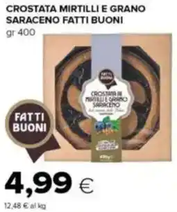 Tigre Crostata mirtilli e grano saraceno fatti buoni offerta