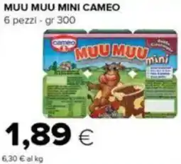 Tigre Muu muu mini cameo offerta