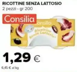 Tigre Consilia Ricottine senza lattosio offerta