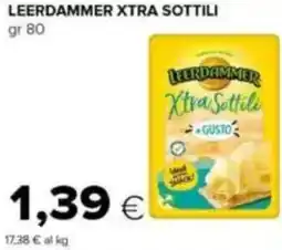 Tigre Leerdammer xtra sottili offerta