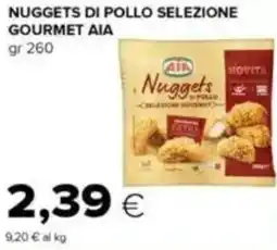 Tigre Nuggets di pollo selezione gourmet AIA offerta