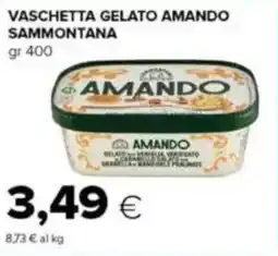 Tigre Vaschetta gelato amando SAMMONTANA offerta