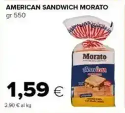 Tigre American sandwich MORATO offerta