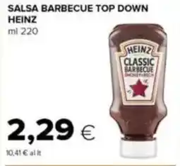 Tigre Salsa barbecue top down HEINZ offerta