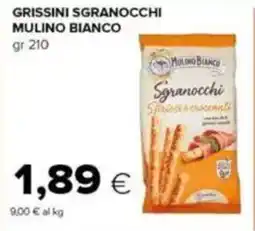 Tigre Grissini sgranocchi MULINO BIANCO offerta
