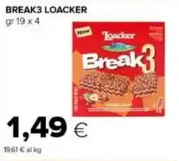 Tigre Break3 LOACKER offerta