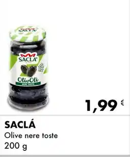 Iper Tosano SACLÁ Olive nere toste offerta