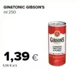 Tigre Gin&tonic GIBSON'S offerta