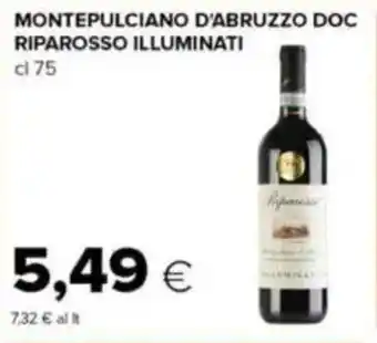Tigre Montepulciano d'abruzzo doc riparosso illuminati offerta