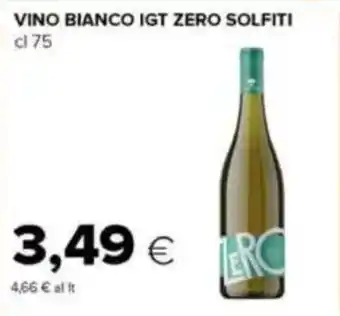 Tigre Vino bianco igt zero solfiti offerta
