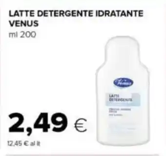 Tigre Latte detergente idratante VENUS offerta