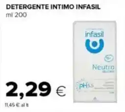 Tigre Detergente intimo INFASIL offerta