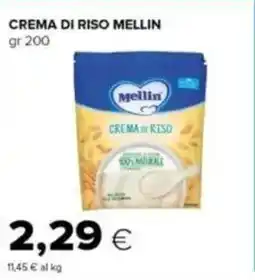 Tigre Crema di riso MELLIN offerta