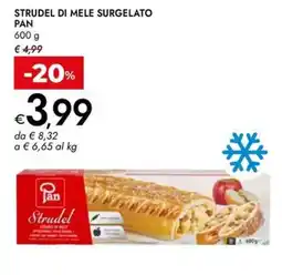 Bennet Strudel di mele surgelato PAN offerta