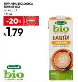 Bennet Bevanda biologica BENNET BIO offerta