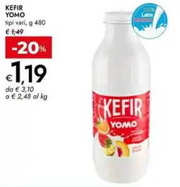 Bennet Kefir YOMO offerta