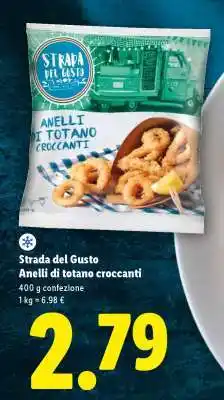 Lidl Strada del Gusto Anelli di totano croccanti offerta