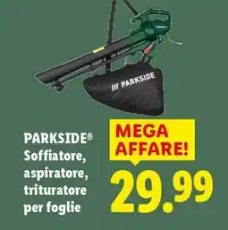 Lidl PARKSIDE offerta