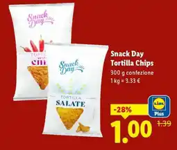 Lidl Snack Day Tortilla Chips offerta