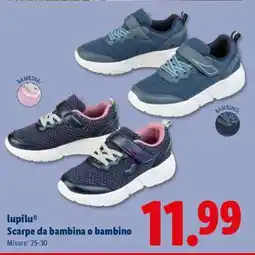 Lidl lupilu Scarpe da bambina o bambino offerta