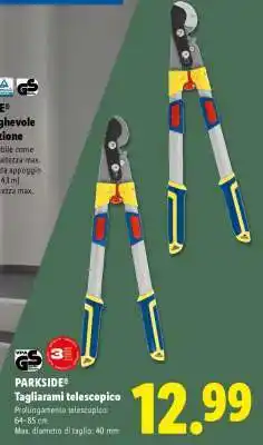 Lidl PARKSIDE Tagliarami telescopico offerta