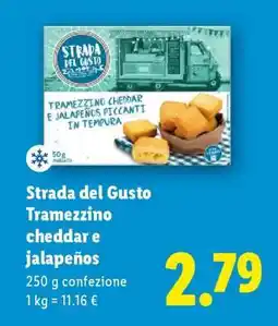 Lidl Strada del Gusto Tramezzino Cheddar e Jalapeños offerta