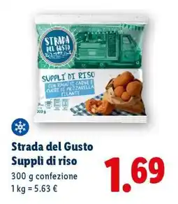 Lidl Strada del Gusto Supplì di riso offerta