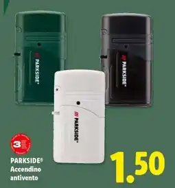 Lidl PARKSIDE Accendino antivento offerta