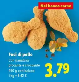 Lidl Fusi di pollo offerta