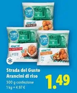 Lidl Strada del Gusto Arancini di riso offerta