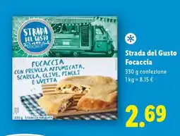 Lidl Strada del Gusto Focaccia offerta
