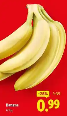 Lidl Banane offerta