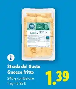 Lidl Strada del Gusto Gnocco fritto offerta