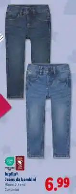 Lidl Lupilu Jeans da bambini offerta