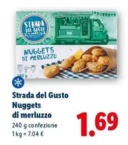 Lidl Strada del Gusto Nuggets di merluzzo offerta