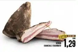 Iper Pellicano Sebon guanciale stagionato offerta