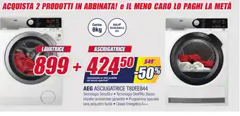 Trony AEG Asciugatrice T8Dee844 offerta