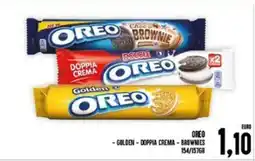 Iper Pellicano Oreo - golden - doppia crema - brownies offerta