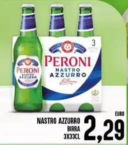 Iper Pellicano Nastro azzurro birra offerta