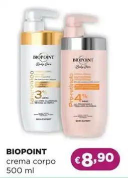 La Saponeria BIOPOINT crema corpo offerta