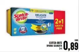 Iper Pellicano Scotch-brite spugna salvadita 2+1 offerta