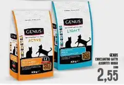 Iper Pellicano Genus croccantini gatto assortiti offerta