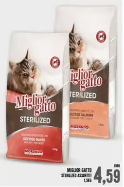 Iper Pellicano Miglior gatto sterilized assortiti offerta