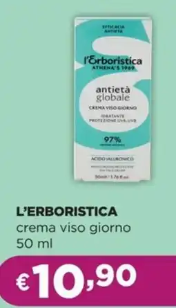 La Saponeria L'ERBORISTICA crema viso giorno offerta