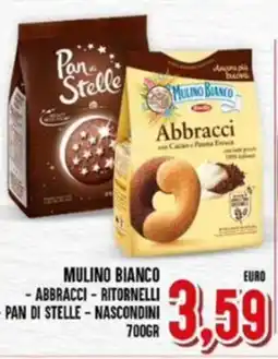 Iper Pellicano Mulino bianco – abbracci – ritornelli - pan di stelle – nascondini offerta